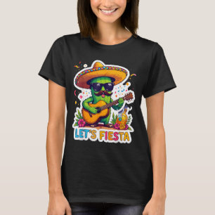 Lasst uns Cinco de Mayo feiern, lustiger mexikanis T-Shirt