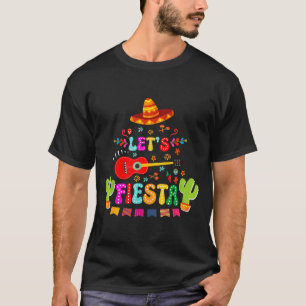 Lasst uns Cinco de Mayo lustige mexikanische Party T-Shirt