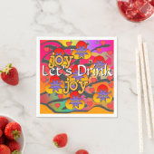 Lasst uns Cocktail trinken  Serviette (Beispiel)