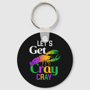 Lasst uns Cray Cray Crawfish Kostüme Jungs Männer Schlüsselanhänger
