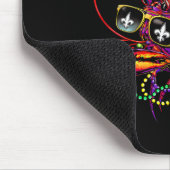 Lasst uns Cray Dabbing Crawfish Mardi Gras Men Wom Mousepad (Ecke)