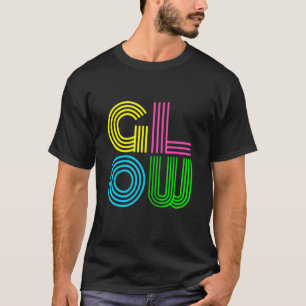 Lasst uns Crazy glänzen Party 80er Retro Kostüm Te T-Shirt