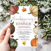 Lasst uns Danke einladen | Pumpkin-Erntedank Einladung