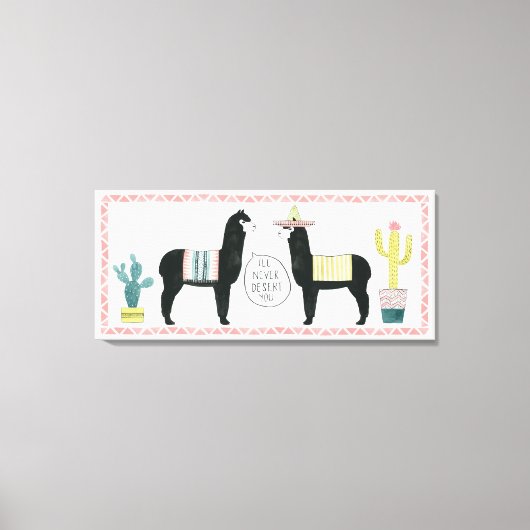 Lasst uns darüber reden | Ich werde dich nie wüten Leinwanddruck (Vorderseite)