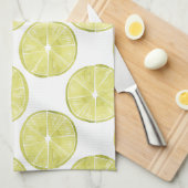 Lasst uns darüber reden | Limones Muster Geschirrtuch (Viertel Falte)