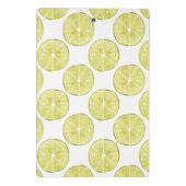 Lasst uns darüber reden | Limones Muster Mini Klemmbrett (Rückseite)