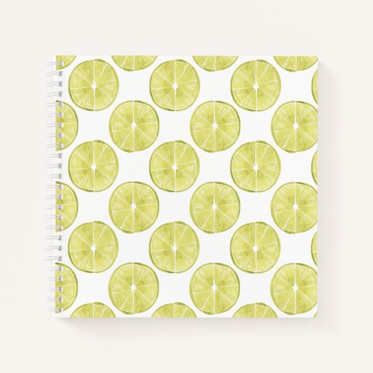 Lasst uns darüber reden | Limones Muster Notizblock (Vorderseite)