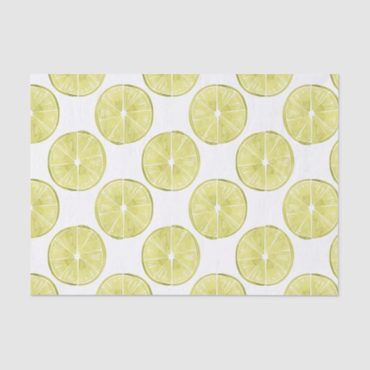 Lasst uns darüber reden | Limones Muster Seidenpapier (Vorderseite)