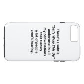Lasst uns das aufwischen Case-Mate iPhone hülle (Rückseite (Horizontal))