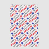 Lasst uns das Brandon-Golf-Handtuch machen Golfhandtuch (Vorderseite)