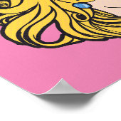 Lasst uns das Feministerpink der Patriarchie abrei Poster (Ecke)