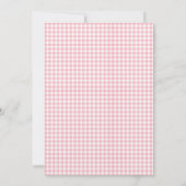 Lasst uns das Gericht treffen | Preppy Pickle Ball Einladung (Rückseite)