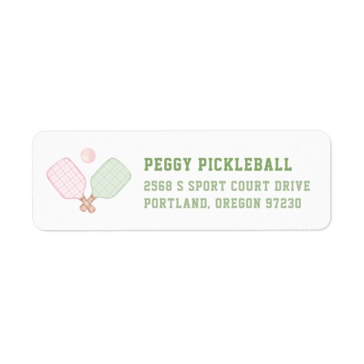 Lasst uns das Gericht treffen | Preppy Pickleball (Vorne)
