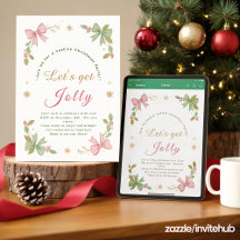 Lasst uns das Jolly Whimsical Weihnachts-Party bek