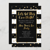 Lasst uns das mit dem Neujahrsjahr 2020 2021 überw Einladung (Vorne/Hinten)