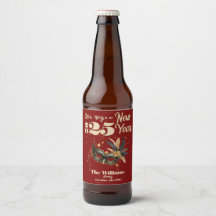 Lasst uns das neue Party glamourös rot läuten