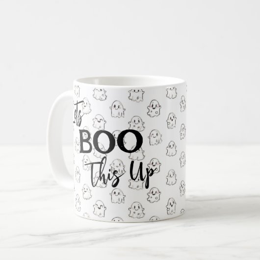 Lasst uns das Niedliche Muster eines fliegenden Ge Kaffeetasse (Vorderseite Links)