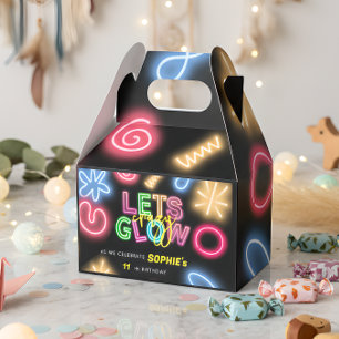 Lasst uns das Party des Nonnengeburtstags erleucht Geschenkschachtel