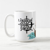 Lasst uns das Schiff sehen Kaffeetasse (Links)
