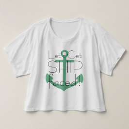 Lasst uns das Schiff vor Kreuzfahrtschiff stellen T-Shirt