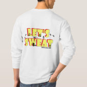 Lasst uns das Shirt nach langem Schlaf schwitzen (Rückseite)