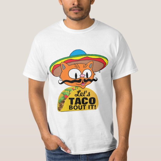 Lasst uns das Taco ausgehen! Funny Taco Pub T - Sh T-Shirt (Vorderseite)