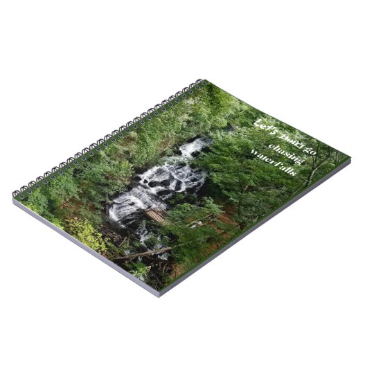 Lasst uns das Wasserfall-Notebook nachahmen Notizblock (Linke Seite)