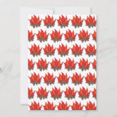 Lasst uns den Campingplatz-Feuerwehr-Campingplatz Einladung (Rückseite)