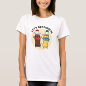 Lasst uns den fizzenhaften, lustigen Soda Pop Pun T-Shirt (Vorderseite)