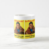 Lasst uns den Job beenden! Kaffeetasse (Mittel)