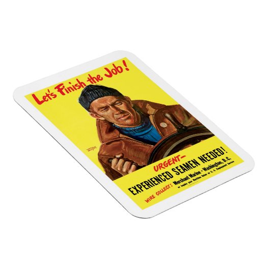 Lasst uns den Job beenden! Magnet (Rechte Seite)