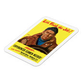 Lasst uns den Job beenden! Magnet (Linke Seite)