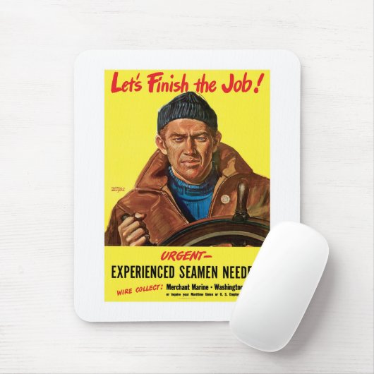Lasst uns den Job beenden! Mousepad (Mit Mouse)
