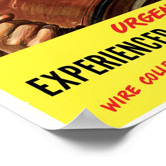 Lasst uns den Job beenden! Poster (Ecke)