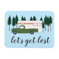 Lasst uns den Lkw-Camping verlieren, RVing-Motorhä