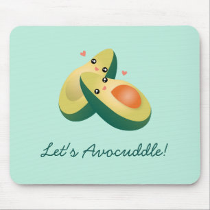 Lasst uns den lustigen Niedlichen Avocados Pun Spa Mousepad