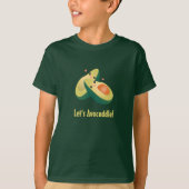 Lasst uns den lustigen Niedlichen Avocados Pun Spa T-Shirt (Vorderseite)