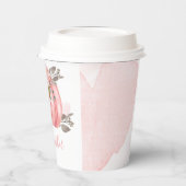 Lasst uns den Pumpkin Peony Paper Cup für Freunde Pappbecher (Links)