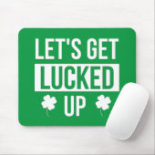 Lasst uns den St. Patrick's Day ausklingen lassen Mousepad (Mit Mouse)