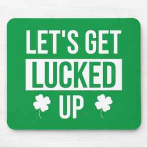 Lasst uns den St. Patrick's Day ausklingen lassen Mousepad