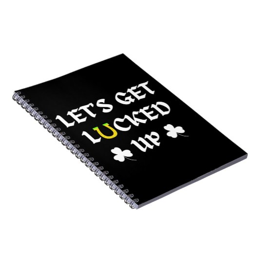 Lasst uns den St. Patrick's Day ausklingen lassen Notizblock (Rechte Seite)