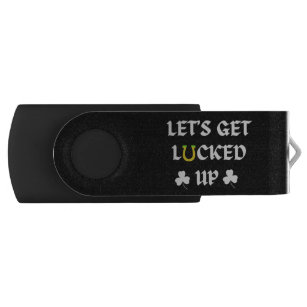 Lasst uns den St. Patrick's Day ausklingen lassen USB Stick