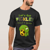 Lasst uns den T - Shirt der Männer in Pickled Pick (Vorderseite)