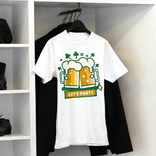 Lasst uns den T - Shirt des St. Patrick's Day Part