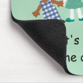 Lasst uns den Traum fortsetzen! Mousepad (Ecke)