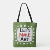 Lasst uns die Art Tote Tasche machen (Rückseite)