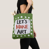 Lasst uns die Art Tote Tasche machen (Von Nahem)