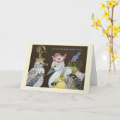 Lasst uns die Bande bald zusammenbekommen. Karte (Gelbe Blume)