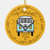 Lasst uns die Berge des Campings verlieren Keramik Ornament (Vorne)