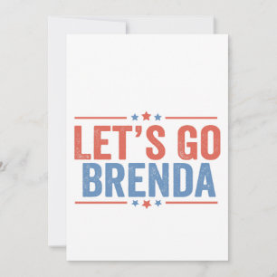 Lasst uns die Brenda Kamala Wahl 2024 gehen Einladung